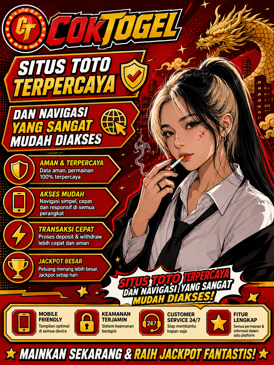 COKTOGEL ~ Situs Toto Togel Dengan Navigasi Mudah Diakses & Toto Slot Terbaik Premium